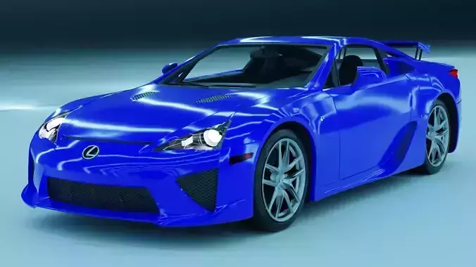Lexus LFA 3d Model