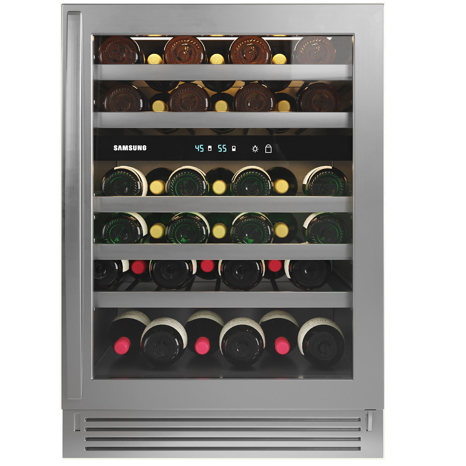 samsung wine cabinet  3D model_4
