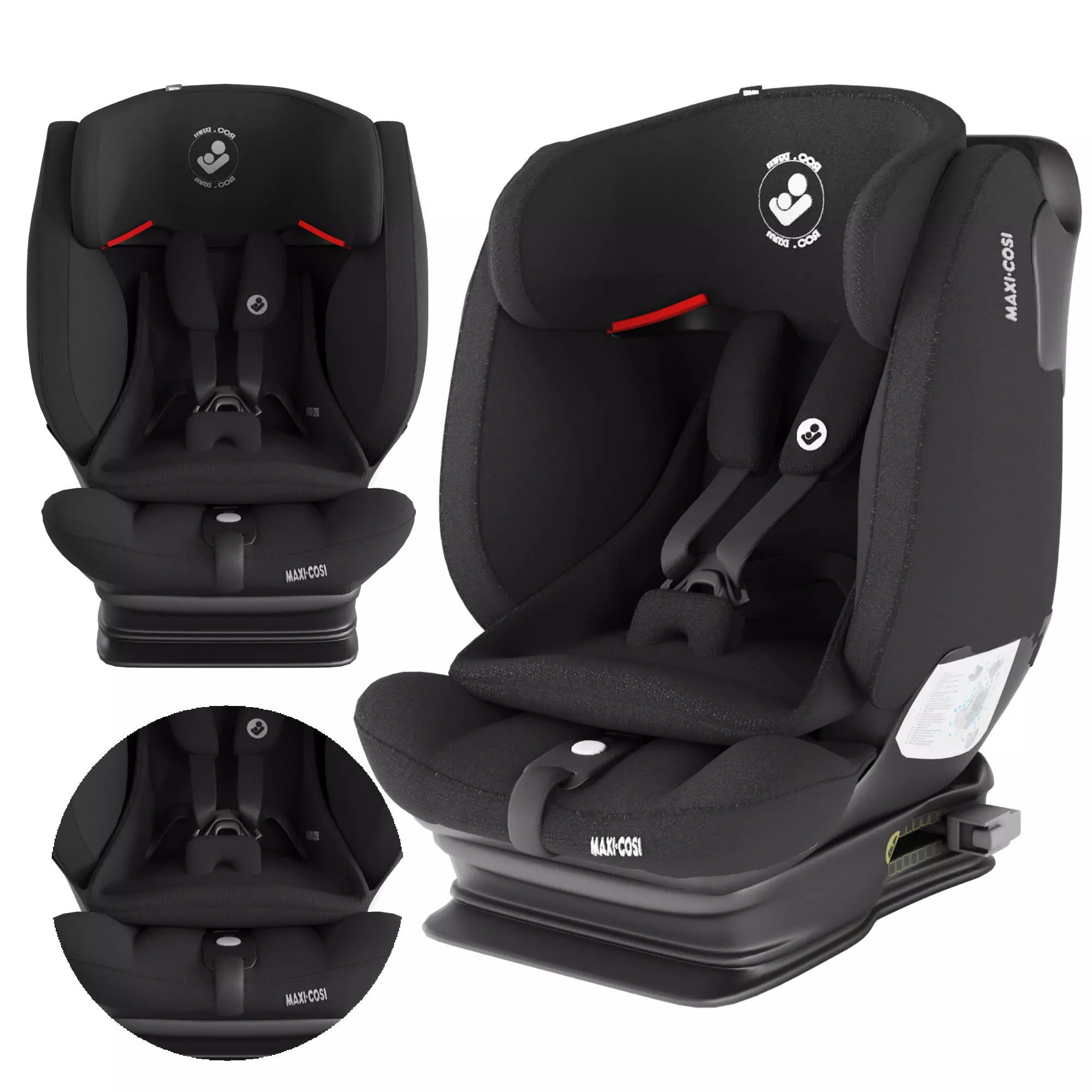 MAXI COSI CAR SEAT  Low-poly 3D model_0