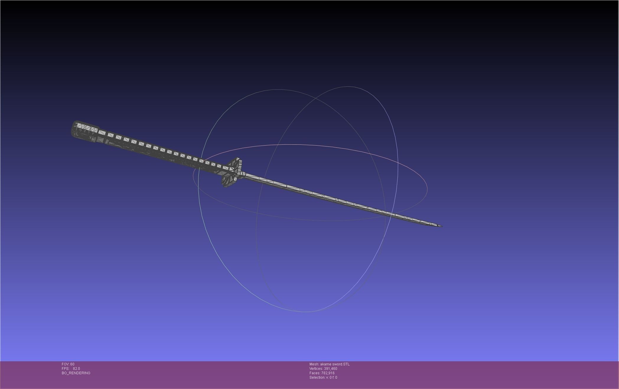 Akame Ga Kill Akame Sword And Sheath Printable Assembly 3D print model_16