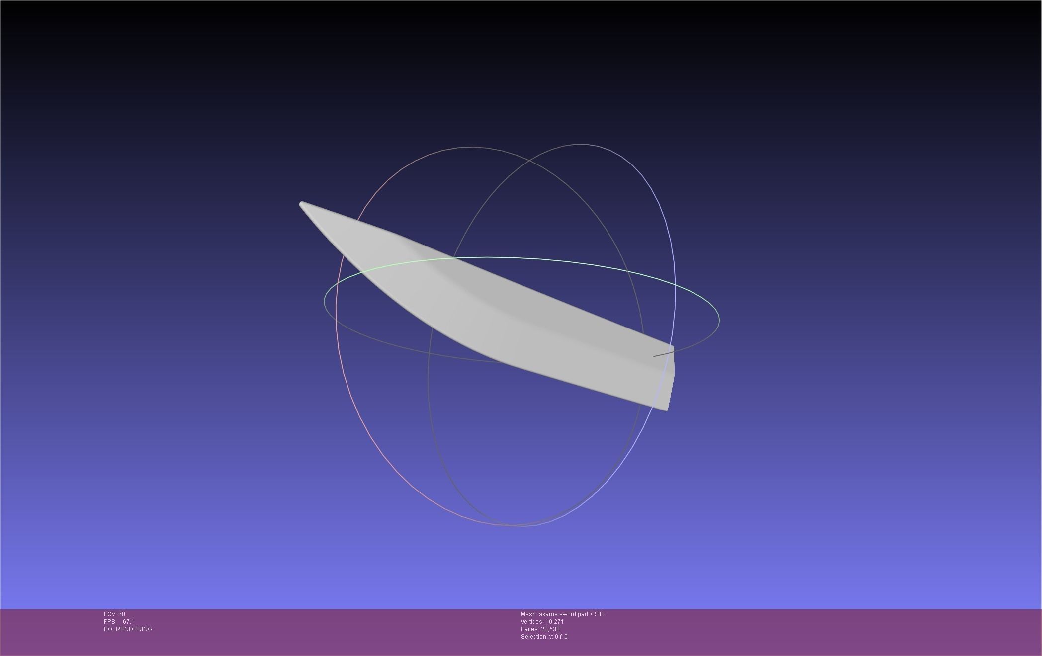 Akame Ga Kill Akame Sword And Sheath Printable Assembly 3D print model_92