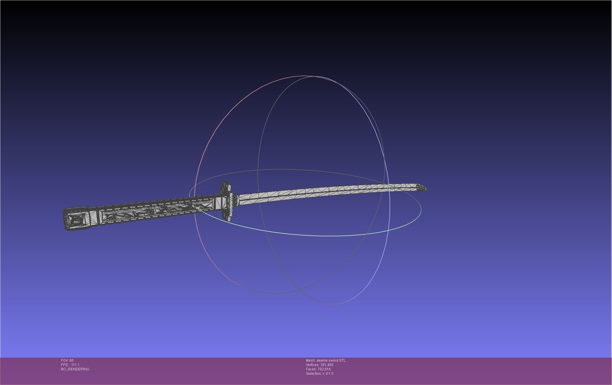 Akame Ga Kill Akame Sword And Sheath Printable Assembly 3D print model_15