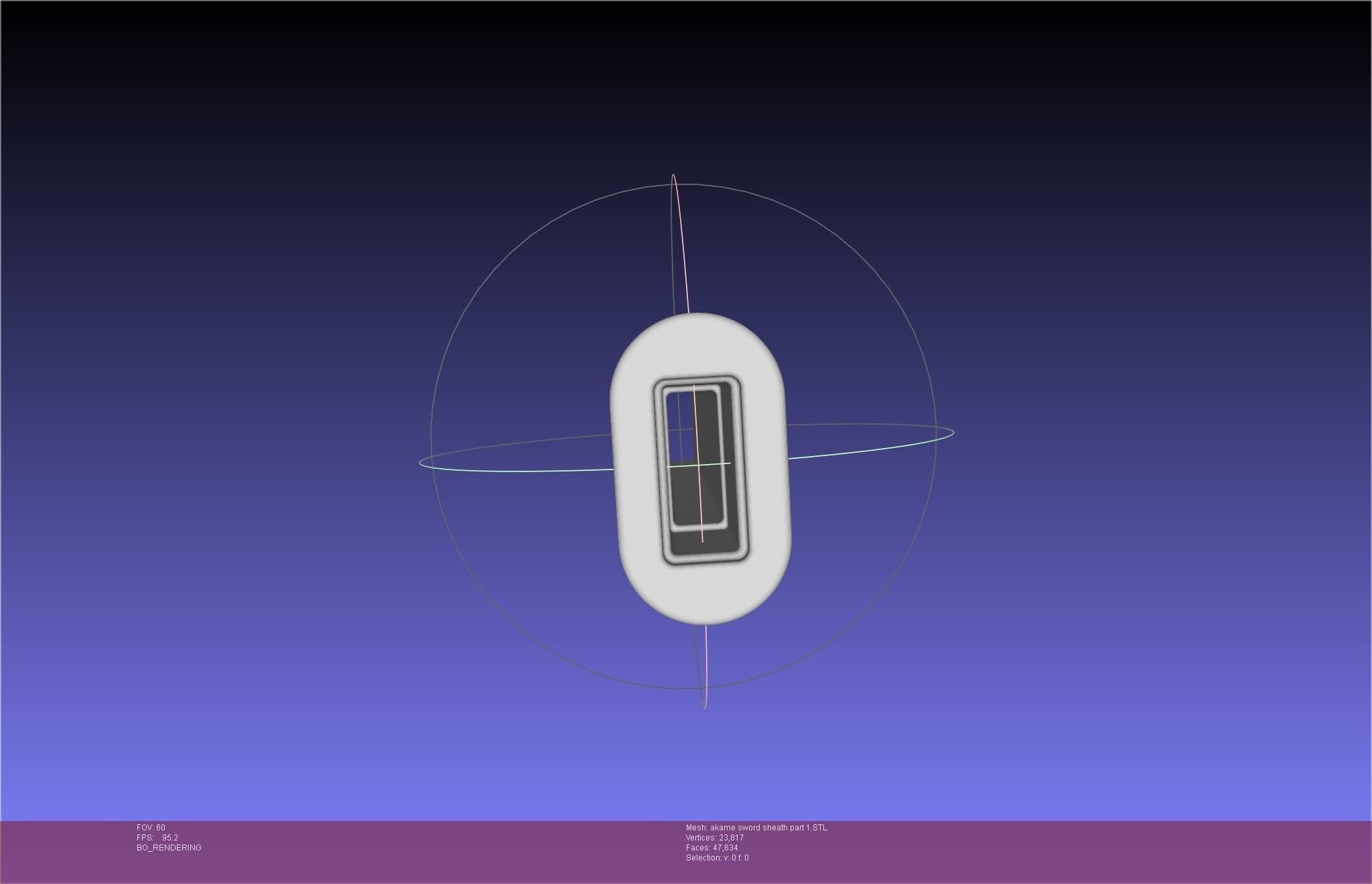 Akame Ga Kill Akame Sword And Sheath Printable Assembly 3D print model_95