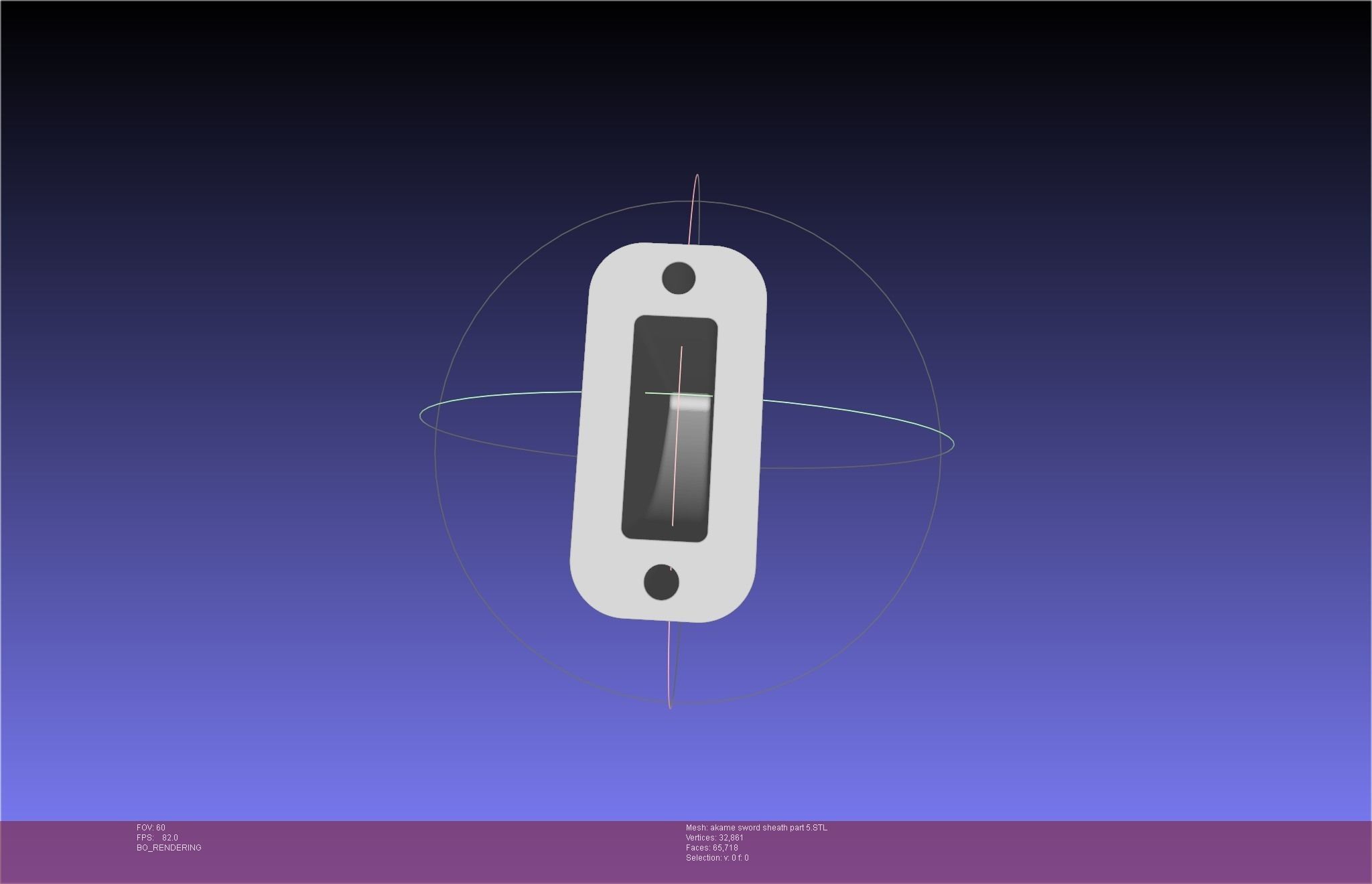 Akame Ga Kill Akame Sword And Sheath Printable Assembly 3D print model_102