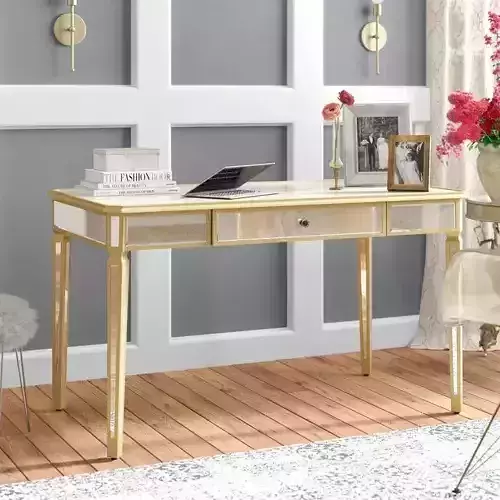 Daniyel Glass Desk