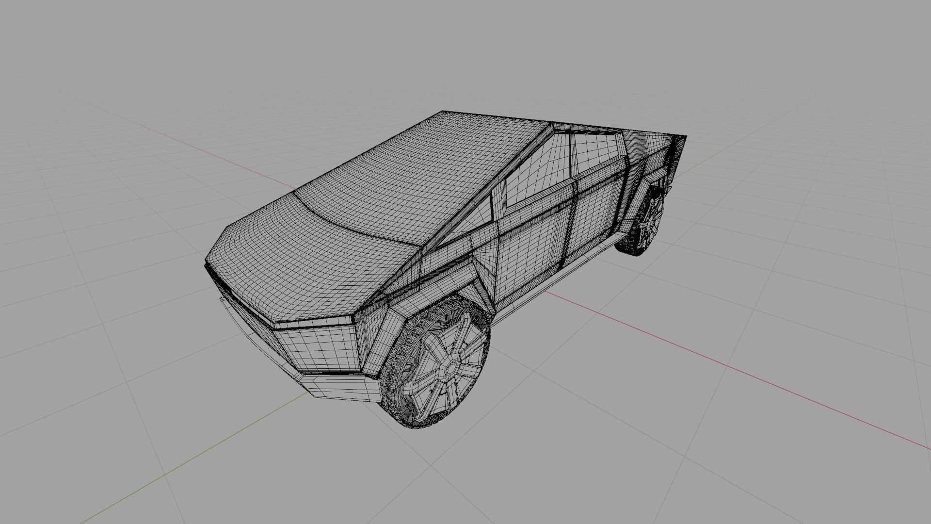 Tesla CYBERTRUCK 3D model_7