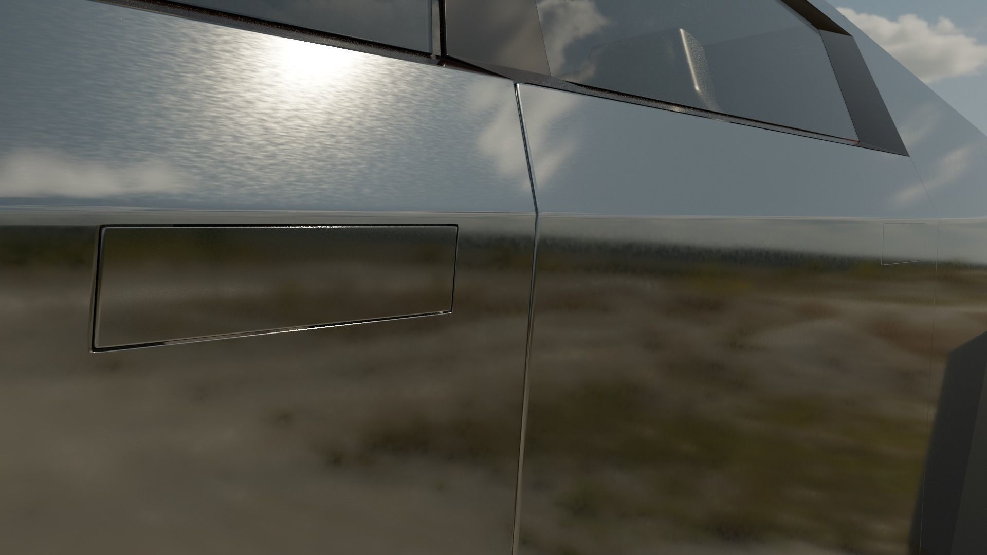 Tesla CYBERTRUCK 3D model_3