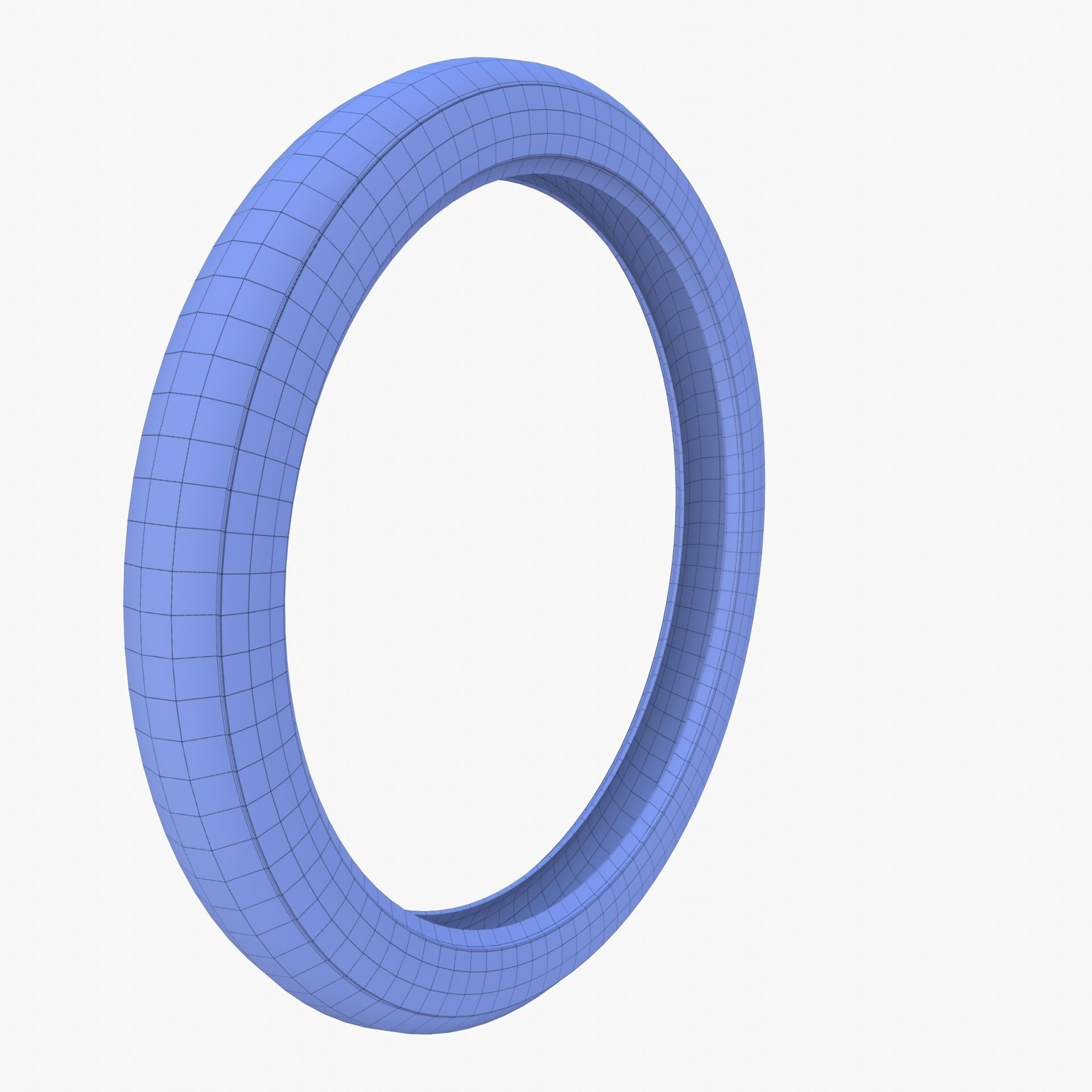 Moped tire low poly 3D model CGTrader