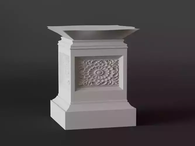 pedestal 02 3D print model