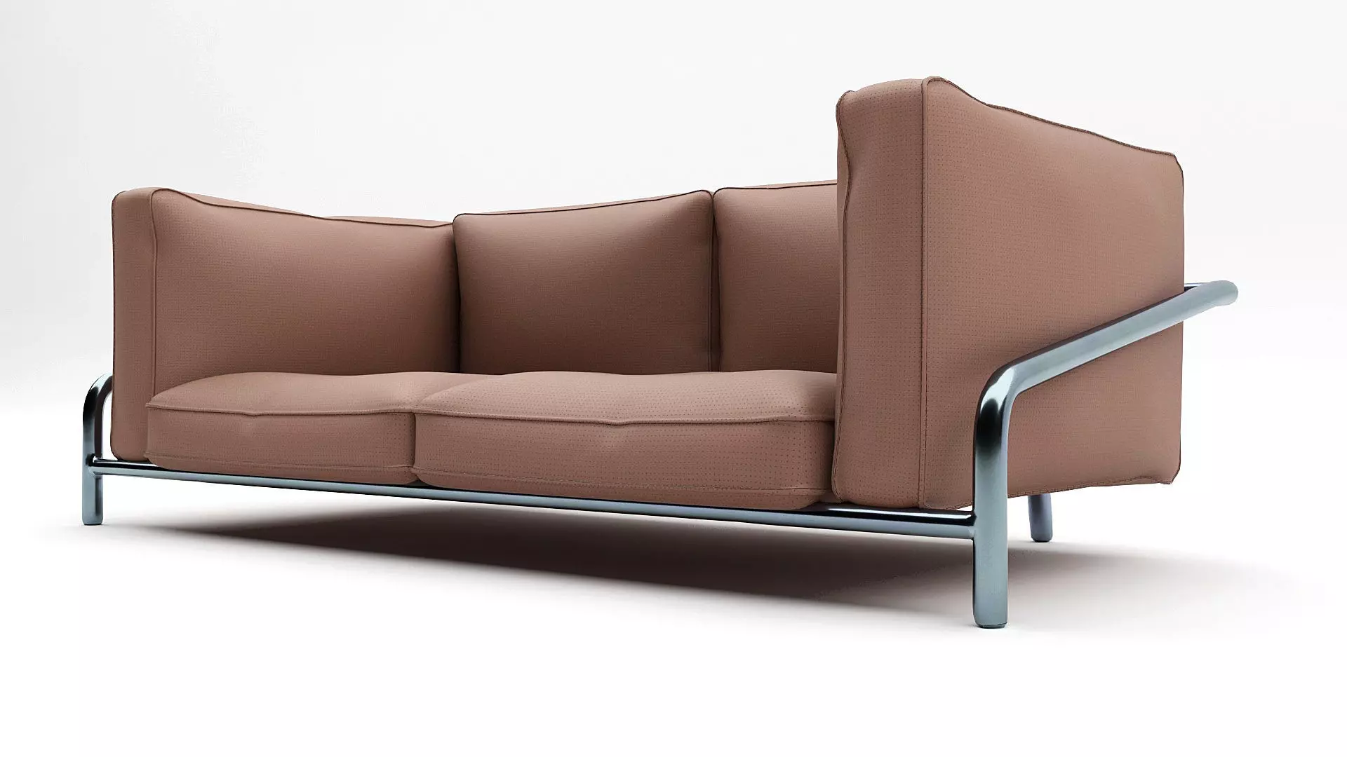 Continental-Sofa leather sofa Free 3D model