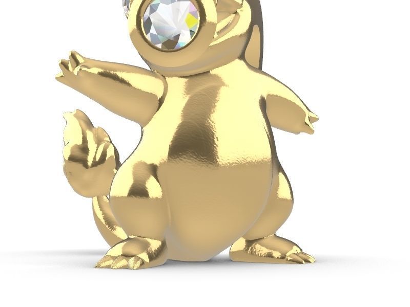 cute Charmander stl file verified 3D print model_17