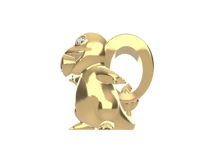 cute Charmander stl file verified 3D print model_6