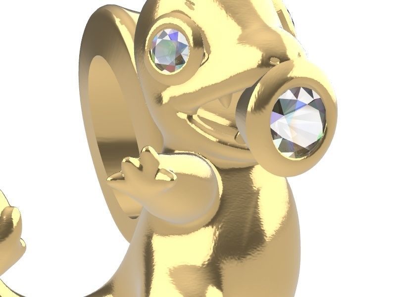 cute Charmander stl file verified 3D print model_12