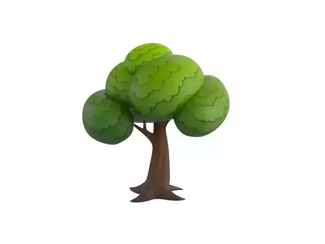 Cartoon Tree 004