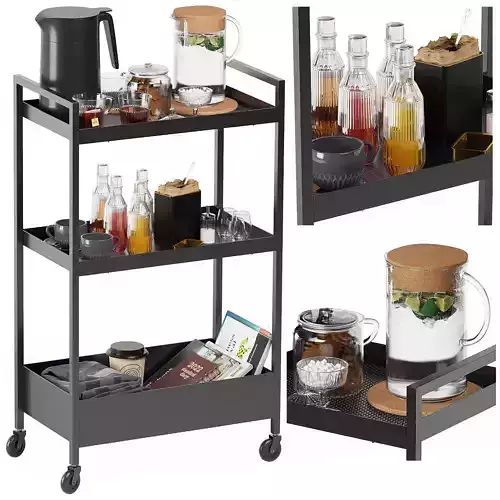  Ikea kitchen Rolling storage-3