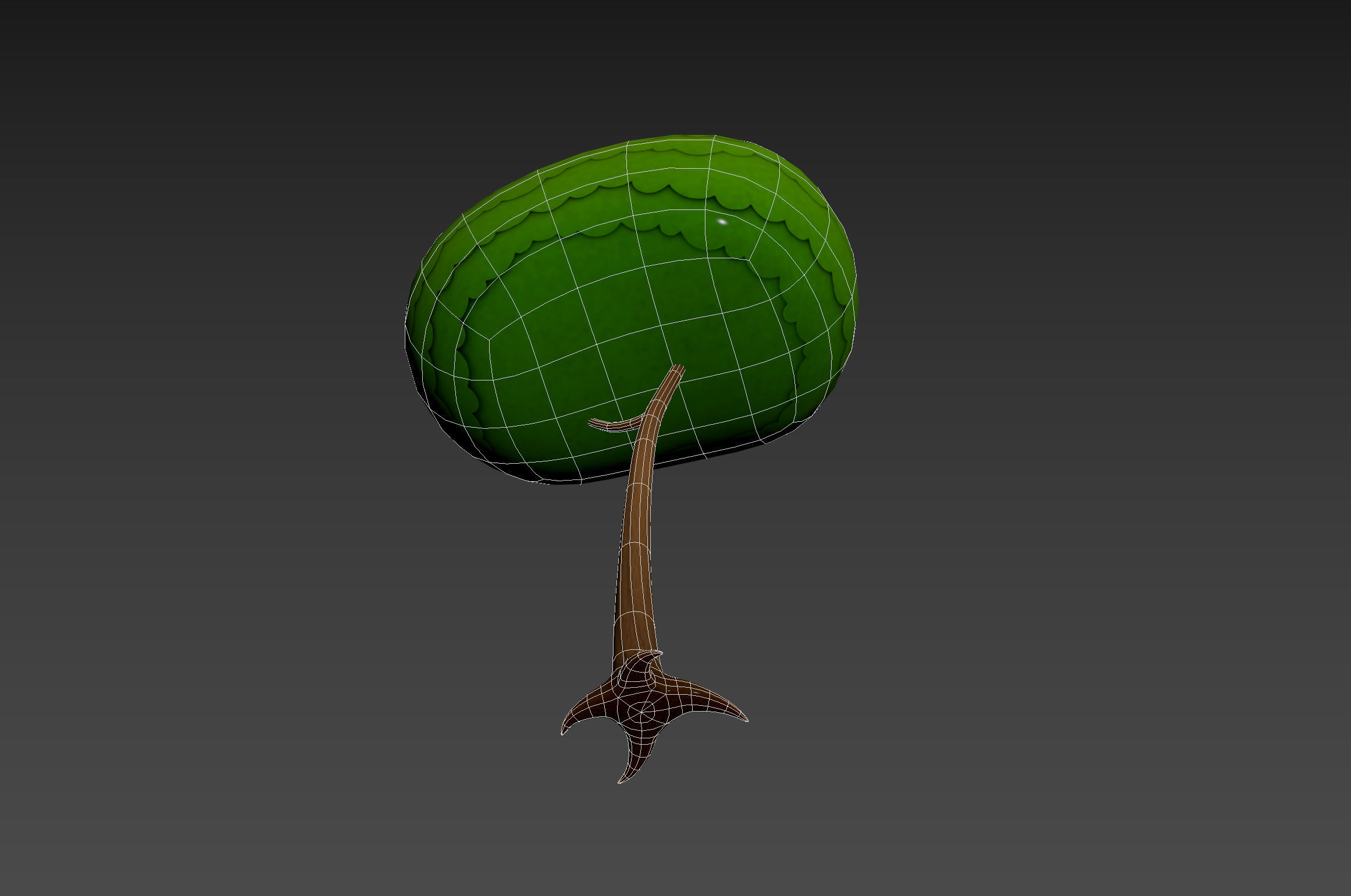 Cartoon Tree 006 3D model_21