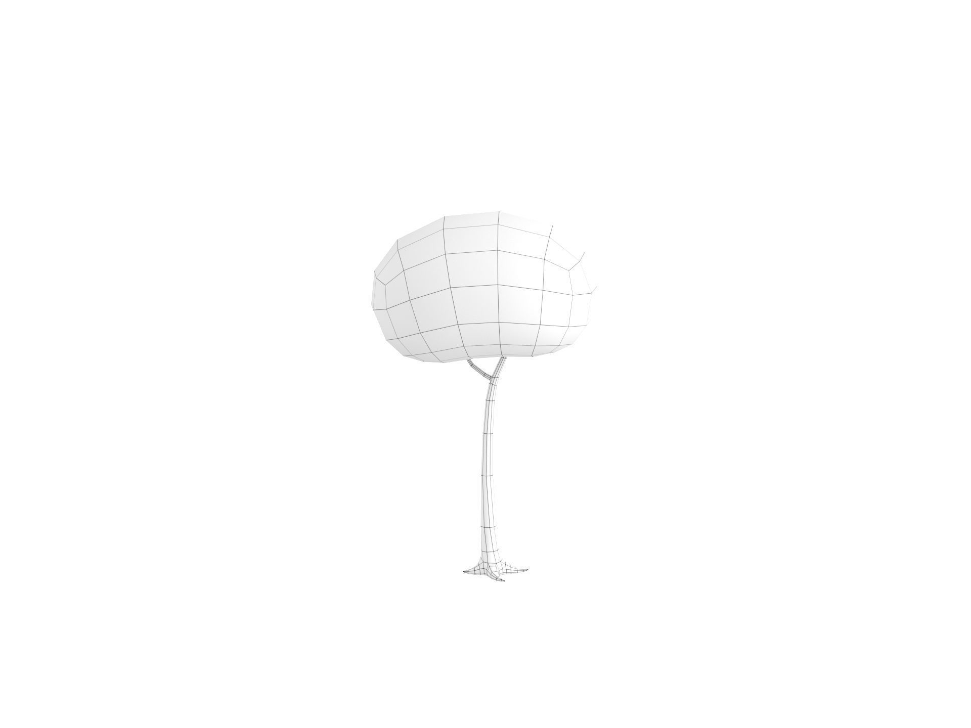 Cartoon Tree 006 3D model_22