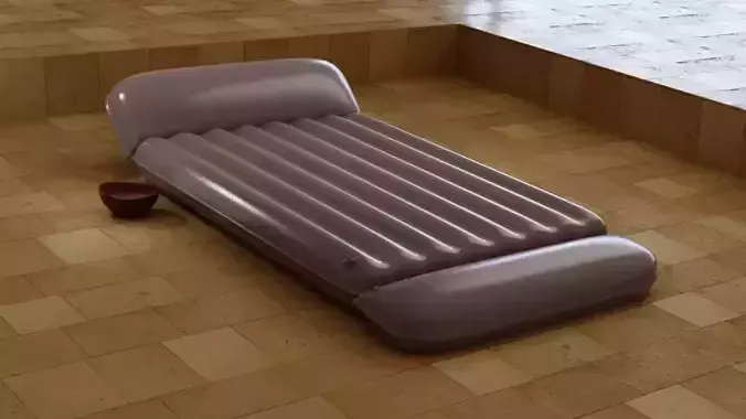 Nuru massage mattress 3D model