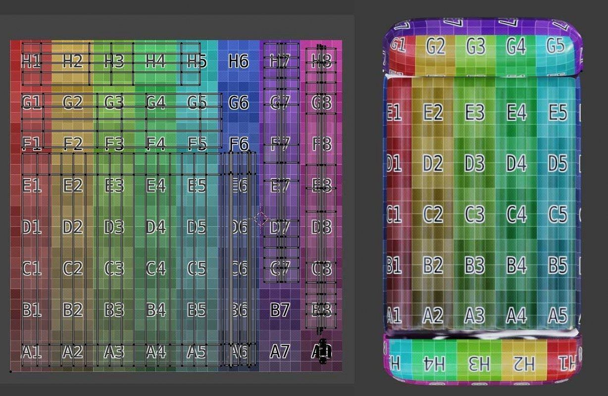 Nuru massage mattress 3D model_5