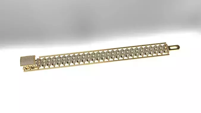 Miami cuban chain for machine polysurface 9mm