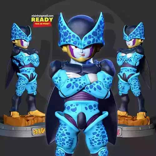 Cell JR - Dragon Ball Fanart 3D print model