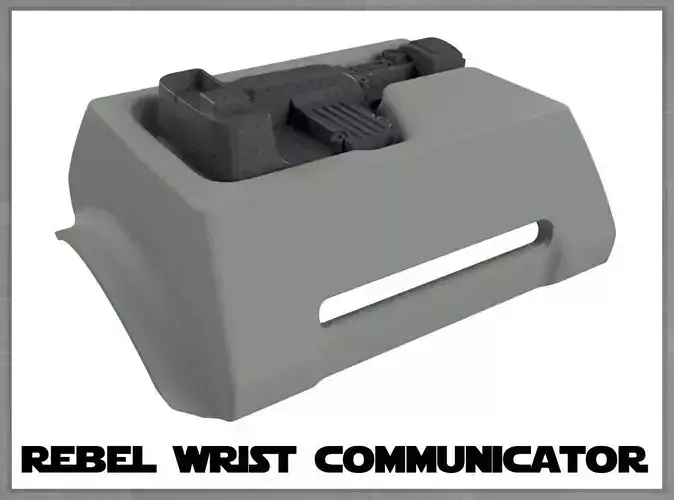 Star Wars Rebel Wrist Comm 3D print model