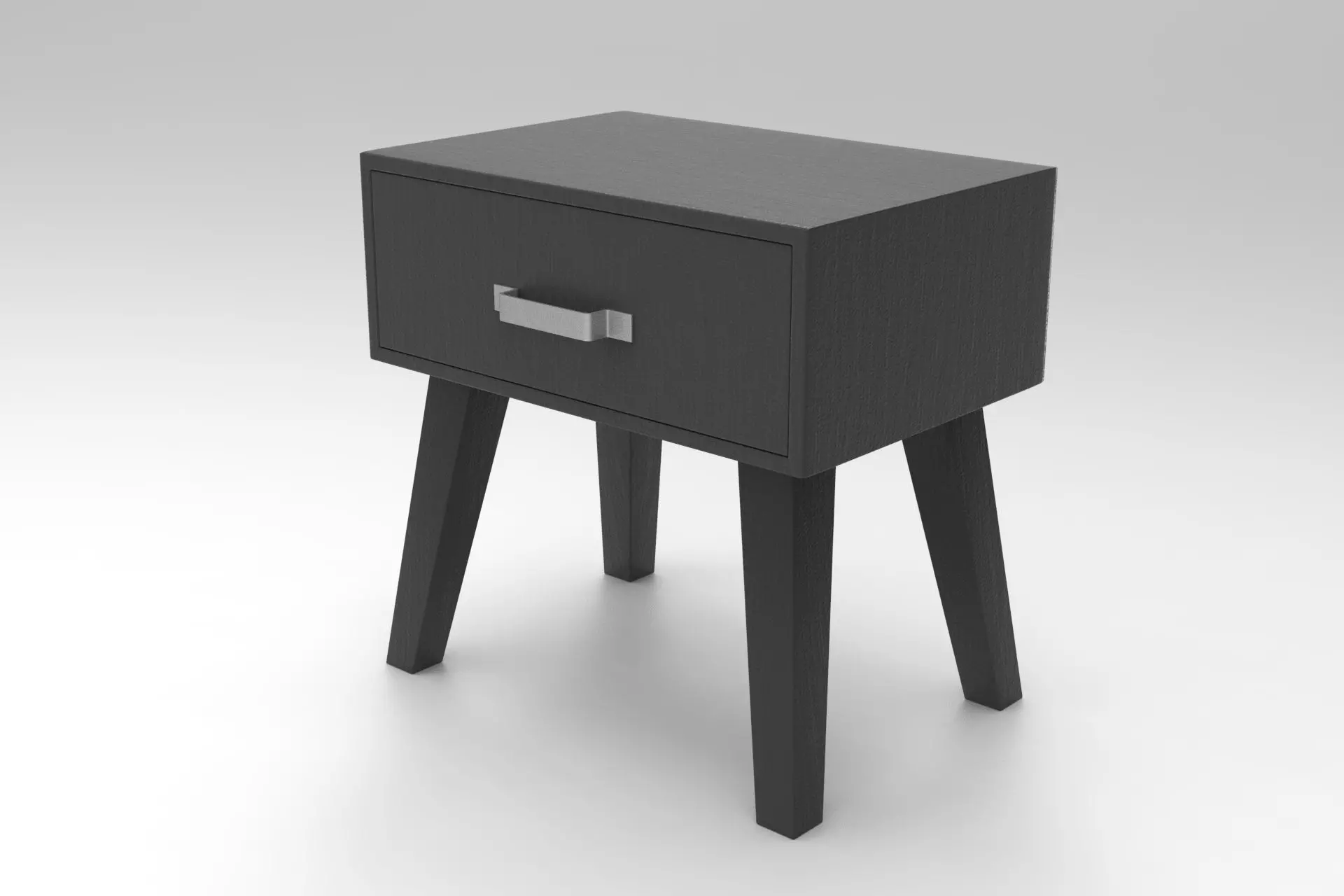 LC Commode Low-poly 3D model_0