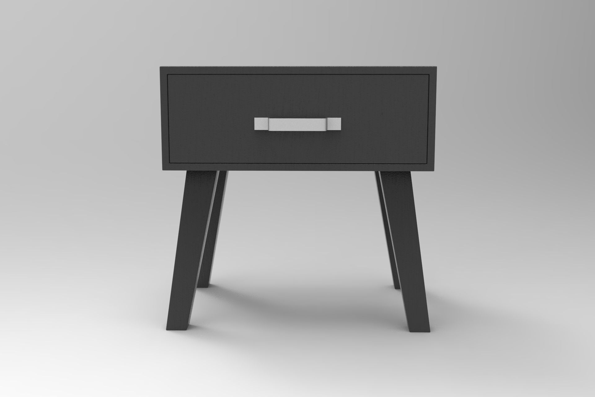 LC Commode Low-poly 3D model_4