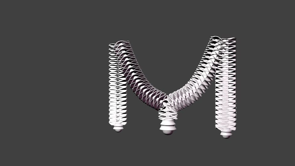 Garland Flower 3D model_3