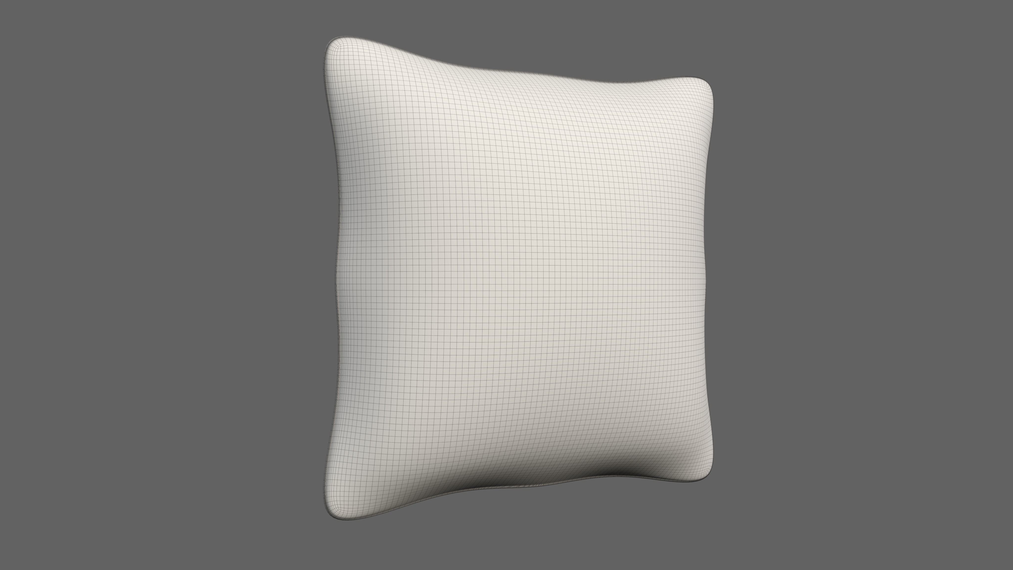 Pillows 2 Low-poly 3D model_15