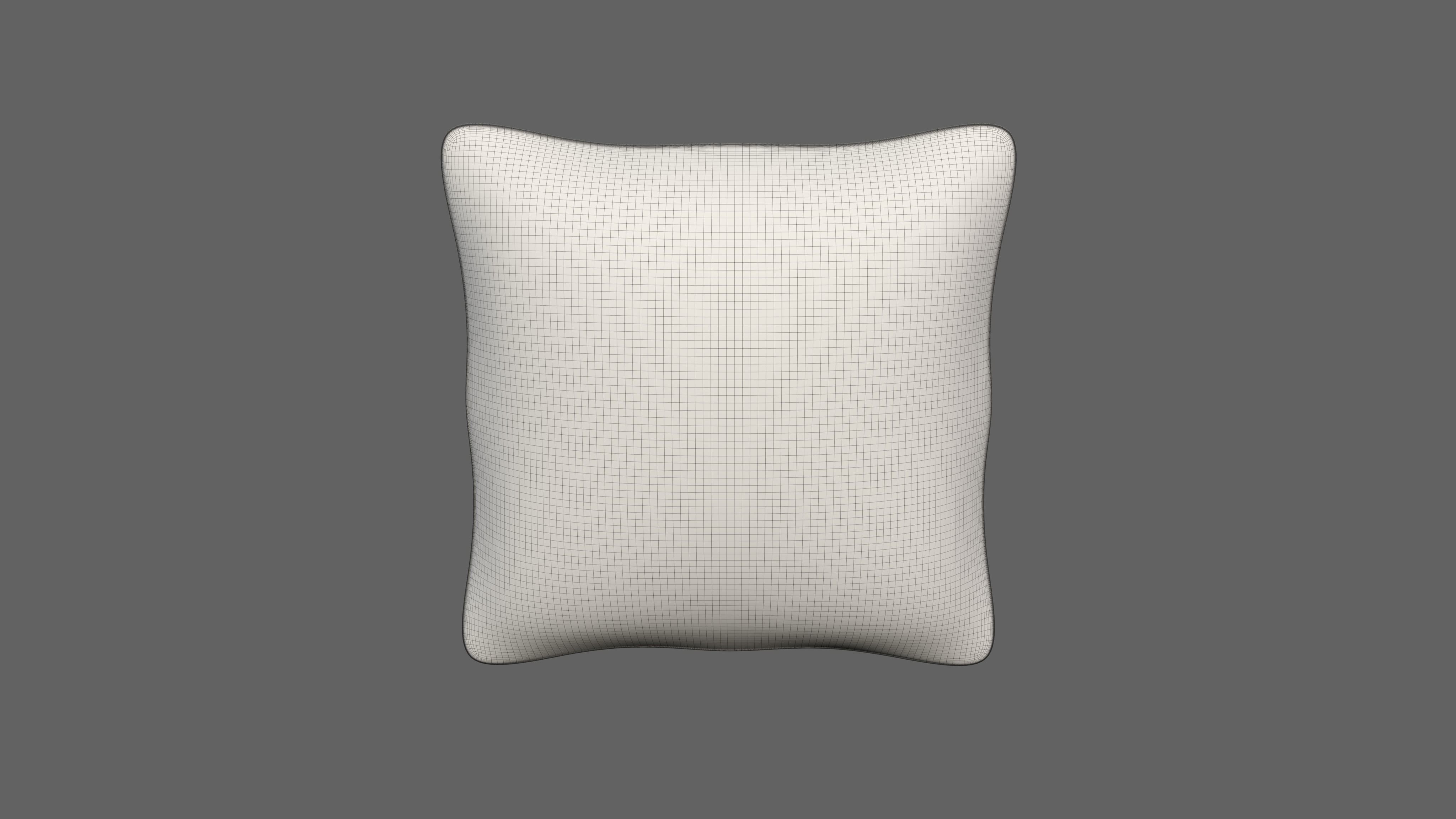 Pillows 2 Low-poly 3D model_16