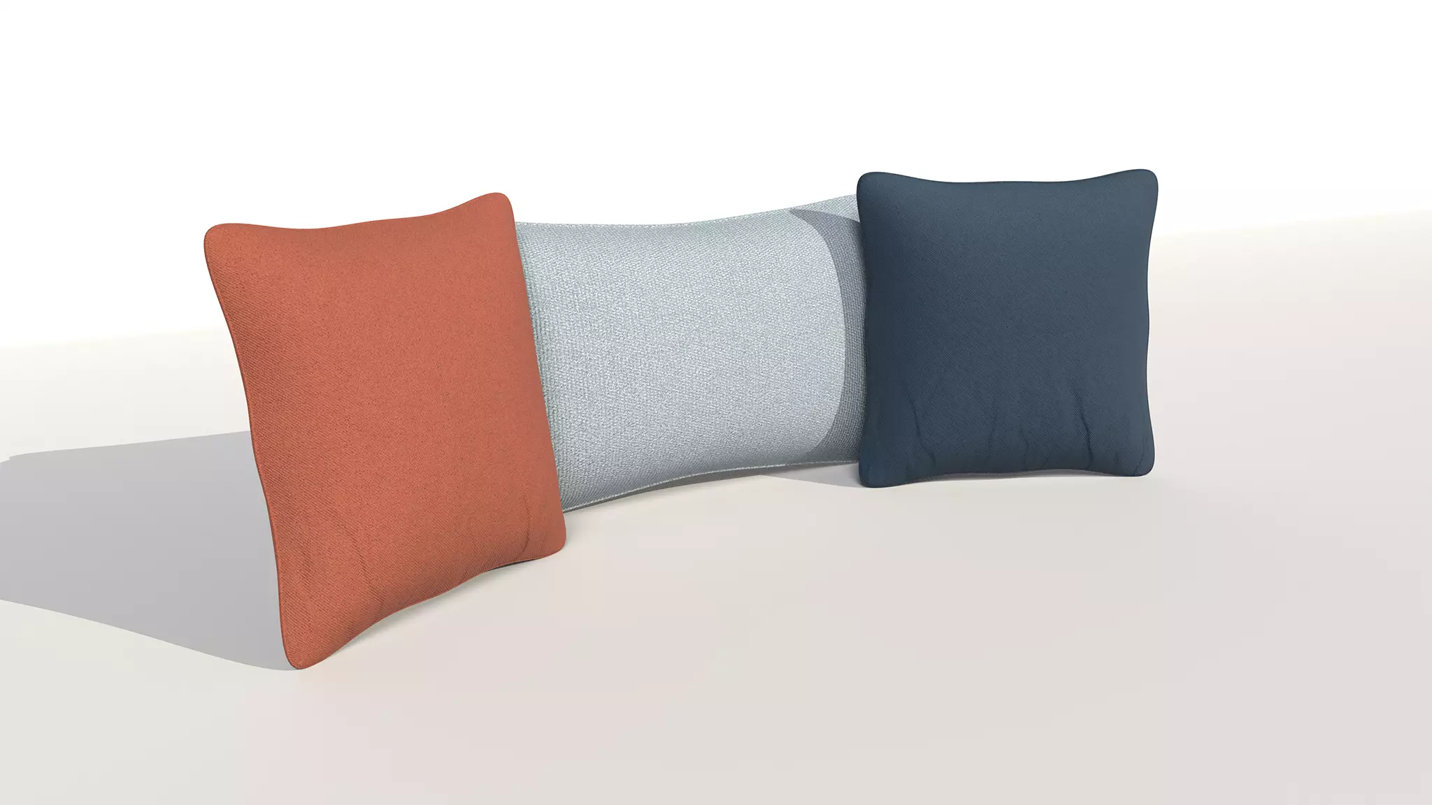 Pillows 2 Low-poly 3D model_0