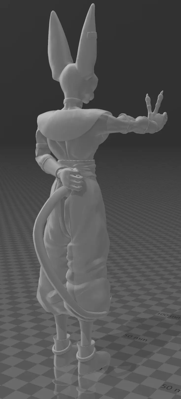 Beerus Bills 3D print model_0