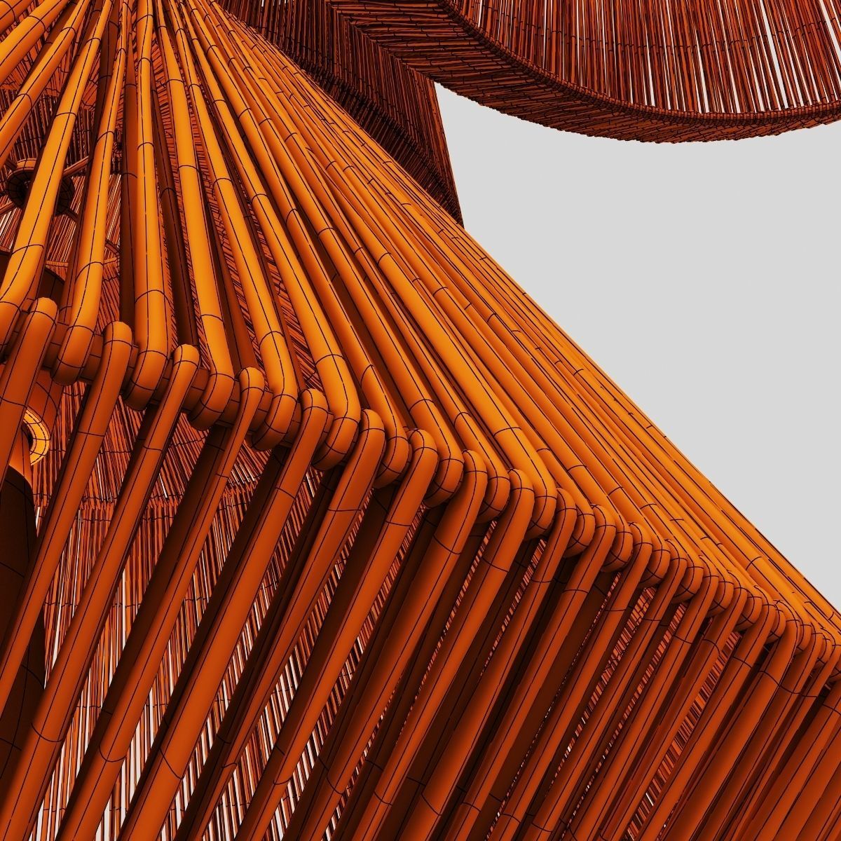 Lamp barrel rope n10 3D model_16