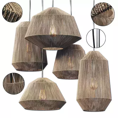 Lamp barrel rope n10