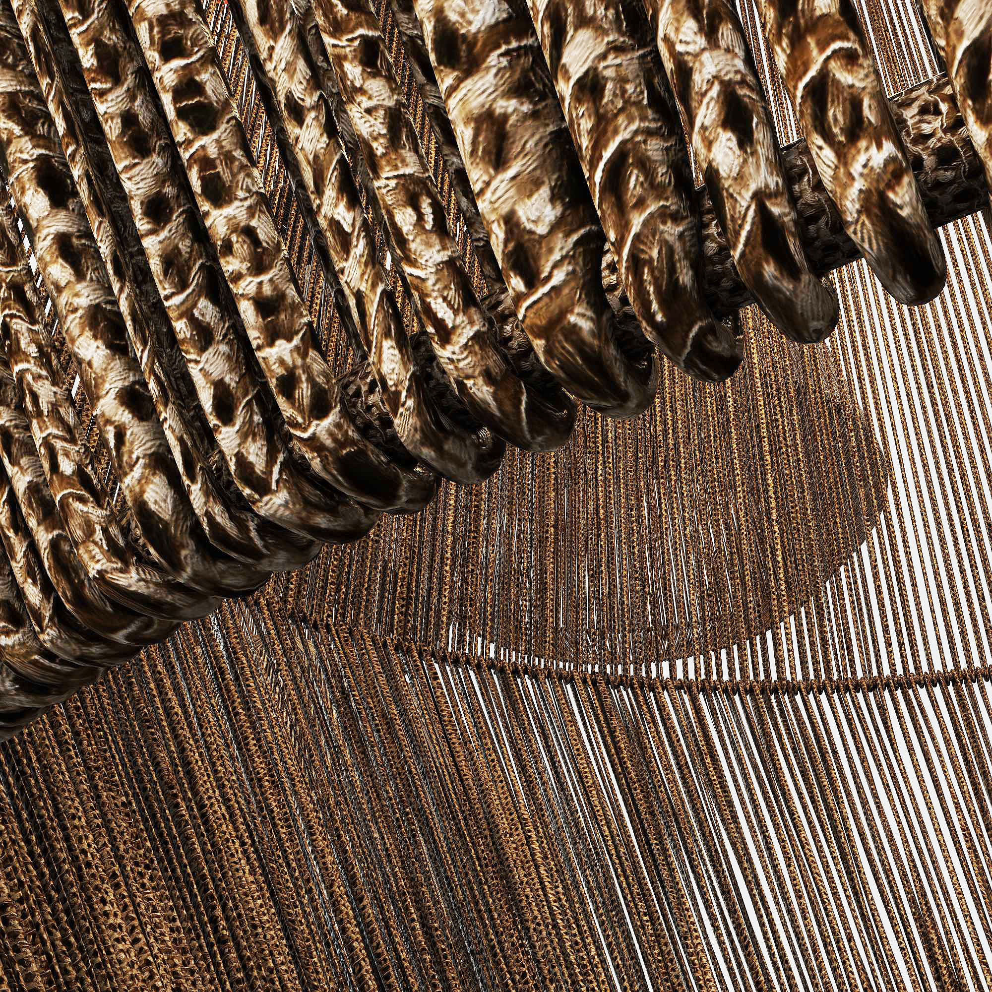 Lamp barrel rope n10 3D model_5