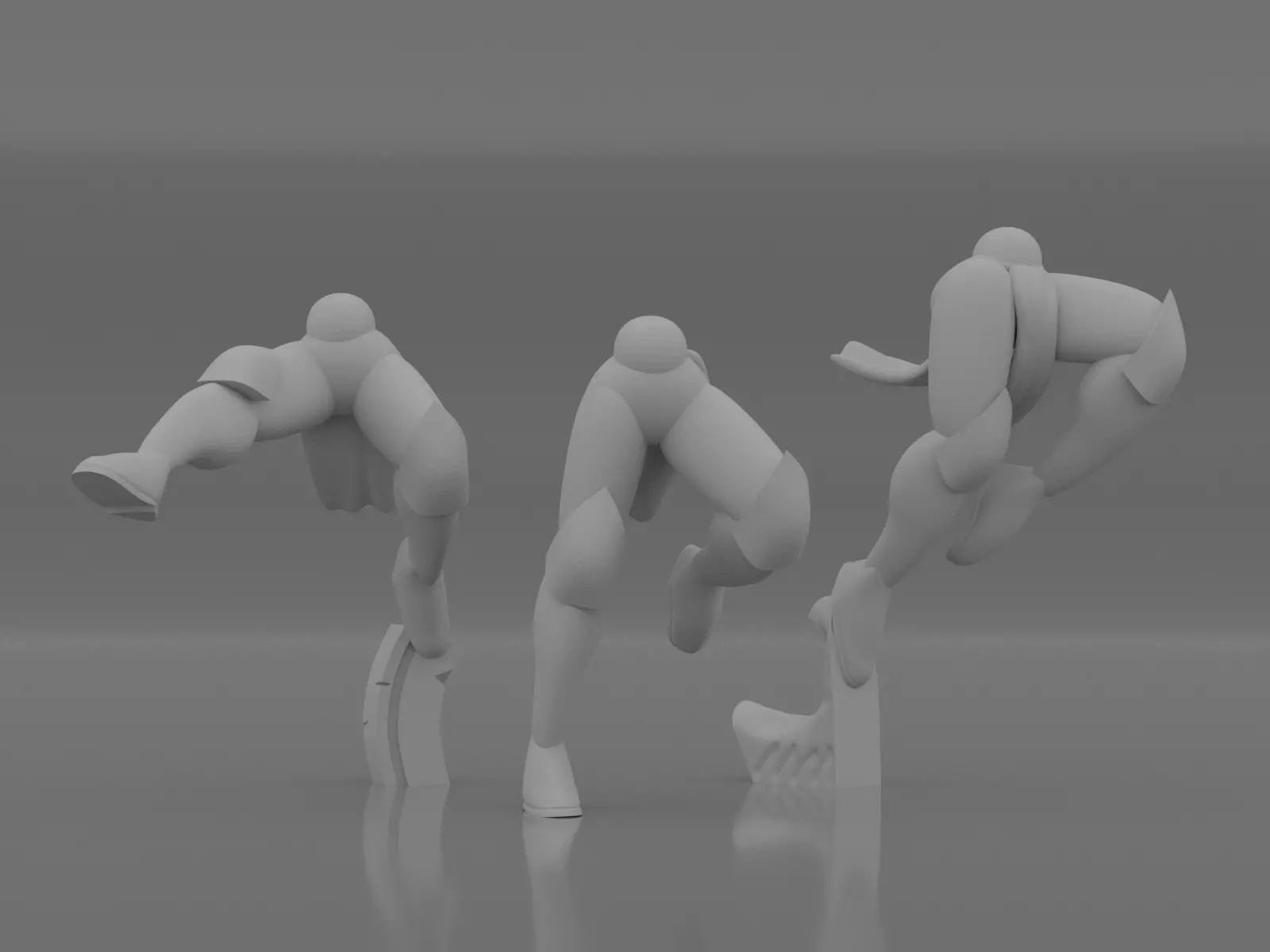 space clown spare legs Free 3D print model