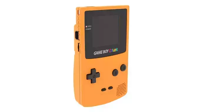 Game Boy Color 3D model