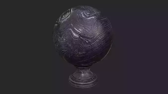 Fortune teller Obsidian Crystal Ball 