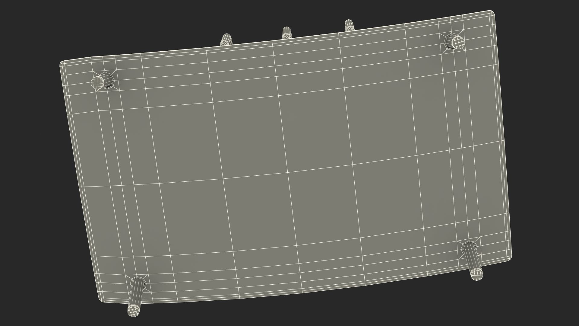 Port Fireplace Tools Black 3D model_21