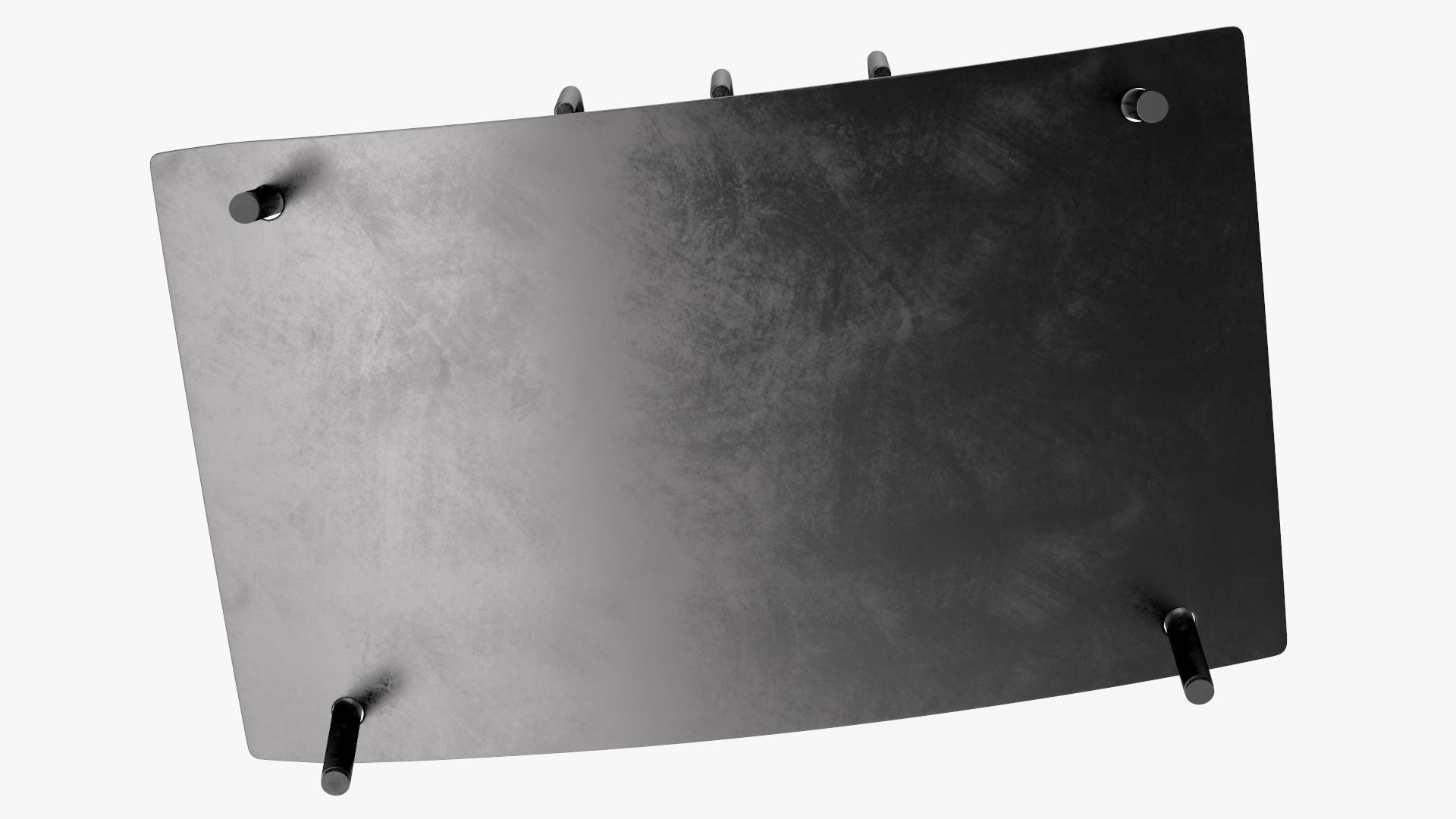 Port Fireplace Tools Black 3D model_8