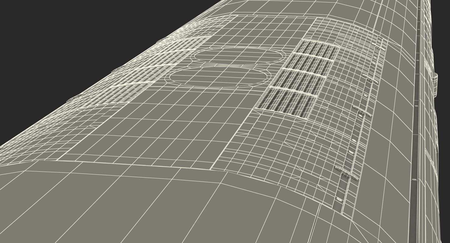 London Subway Train S8 Rigged 3D model_29