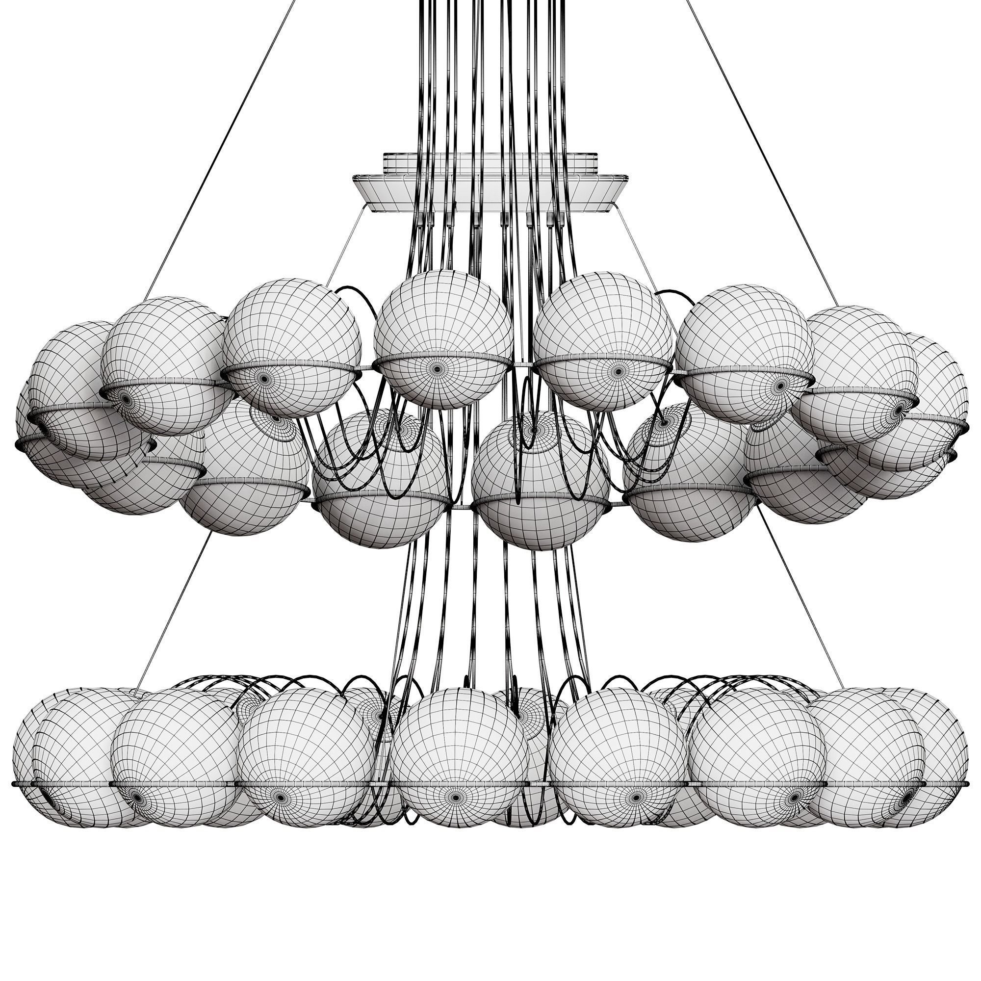 Le Sfere Model 2109 Lamp 3D model_5