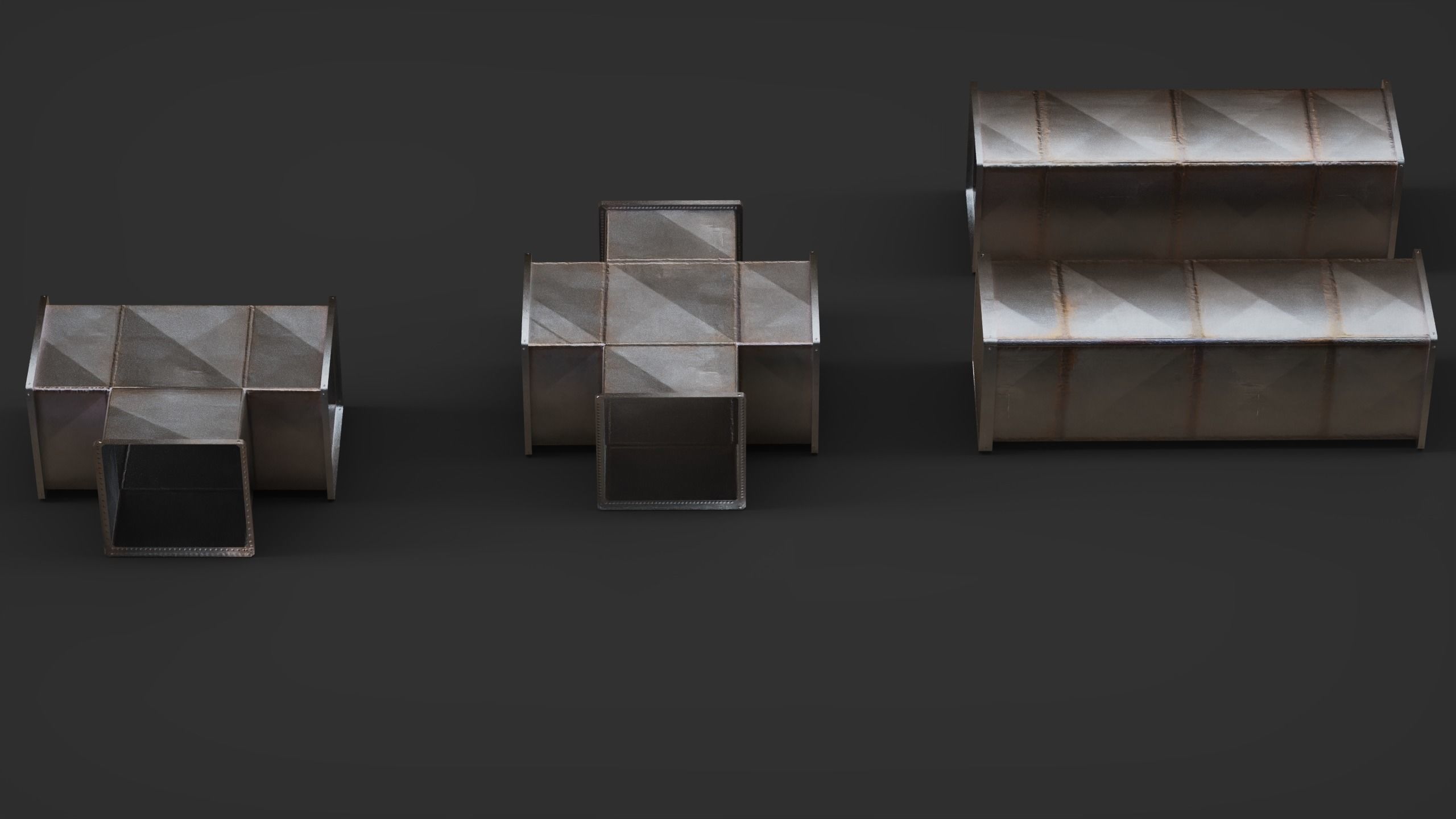 Industrial Ventilation Free low-poly 3D model_6