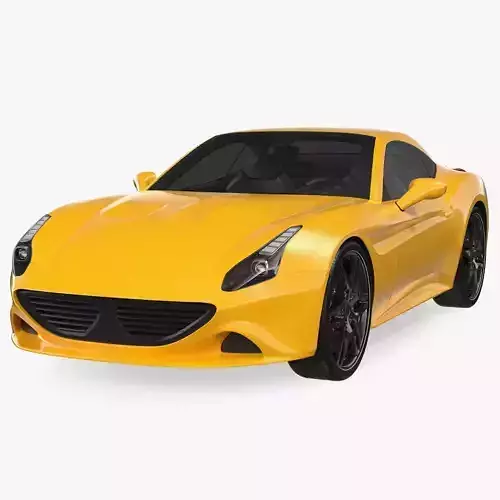 Generic Sport Car Simple Interior