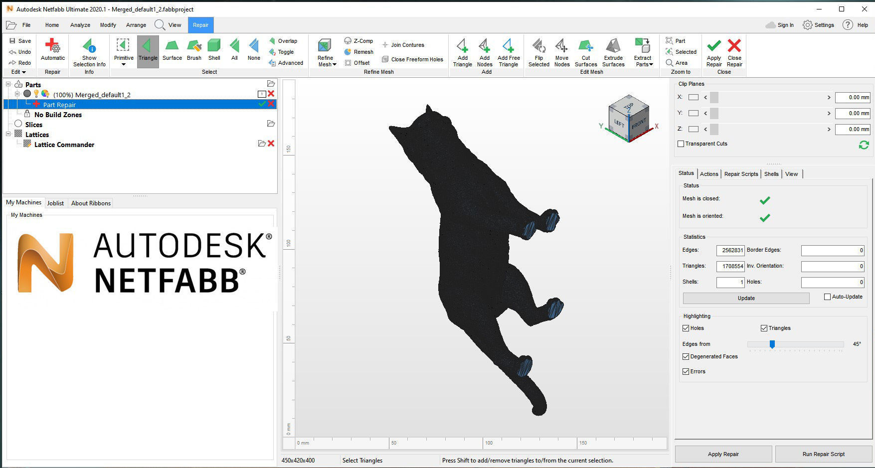 Cat for 3d printing 3D print model_9