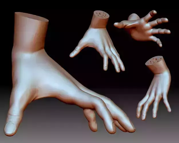 Thing Hand Addams family pen pencil holder 3D print model