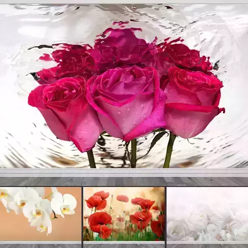 Photo Wallpaper No 28 Low-poly 3D model