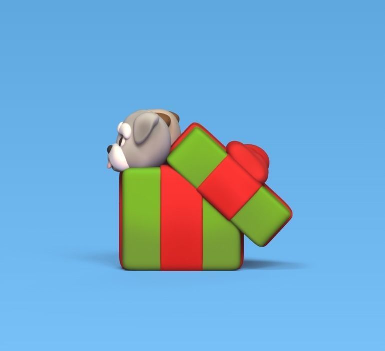 Gift Puppies 3D print model_2