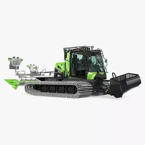 Snowcat Generic Rigged 3D model